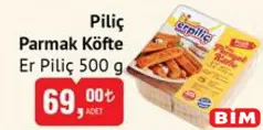 ERPİLİÇ PİLİÇ PARMAK KÖFTE 500 G ERPİLİÇ PİLİÇ PARMAK KÖFTE 500 G